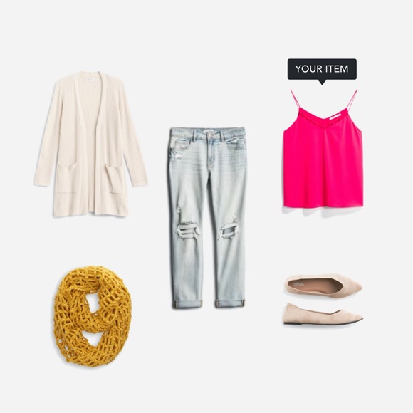 Copper & Ella Spaghetti Strap Top - Picture 5 of 5